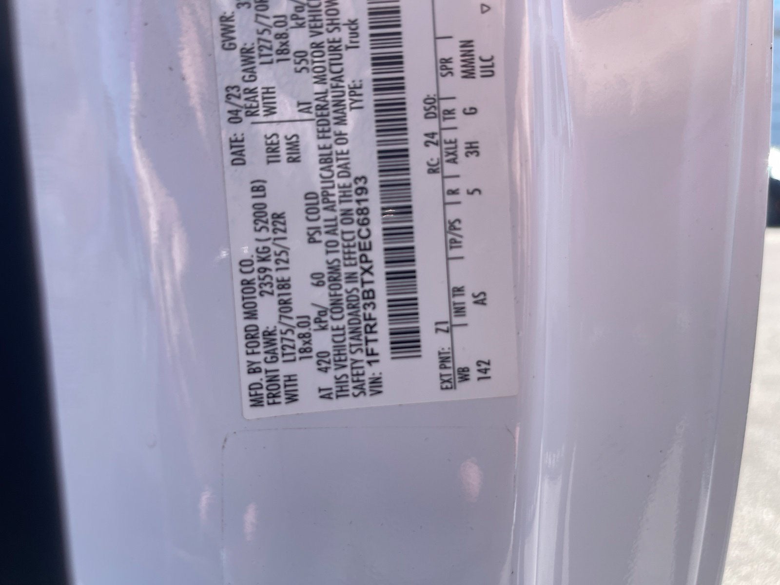 2023 Ford Super Duty F-350 SRW XL