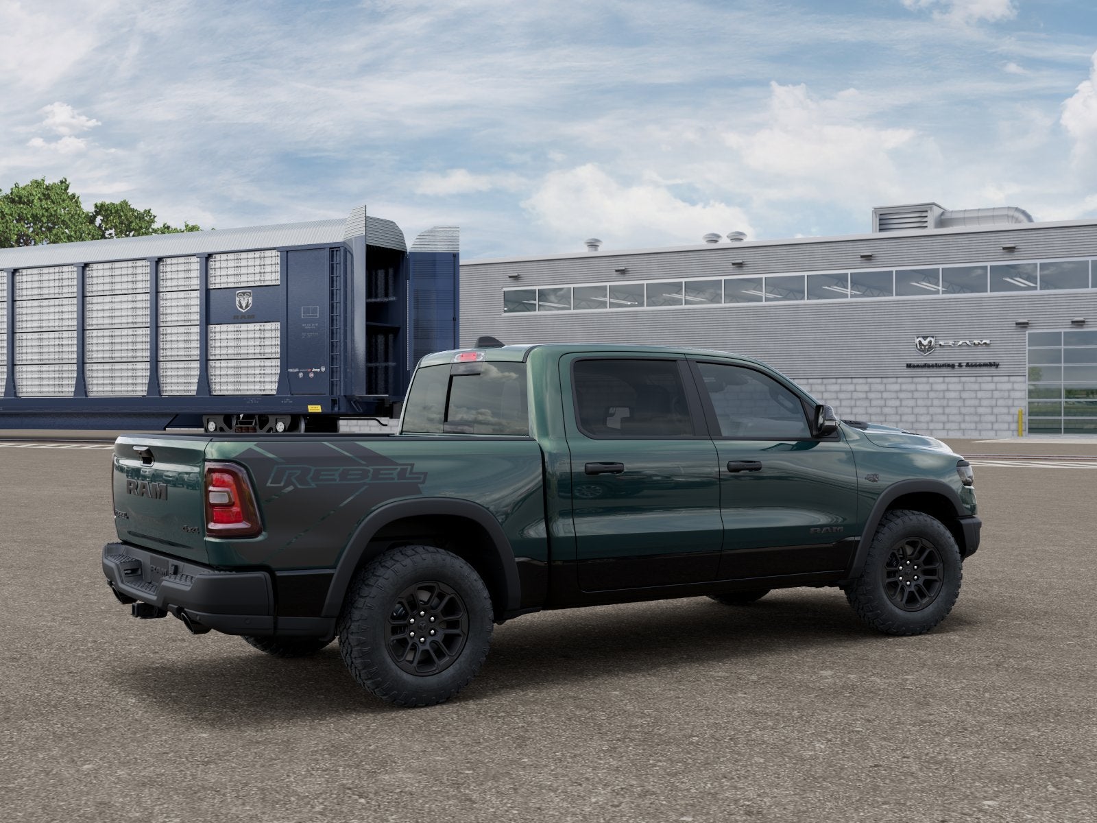 2027 RAM Ram 1500 RAM 1500 REBEL CREW CAB 4X4 5'7' BOX